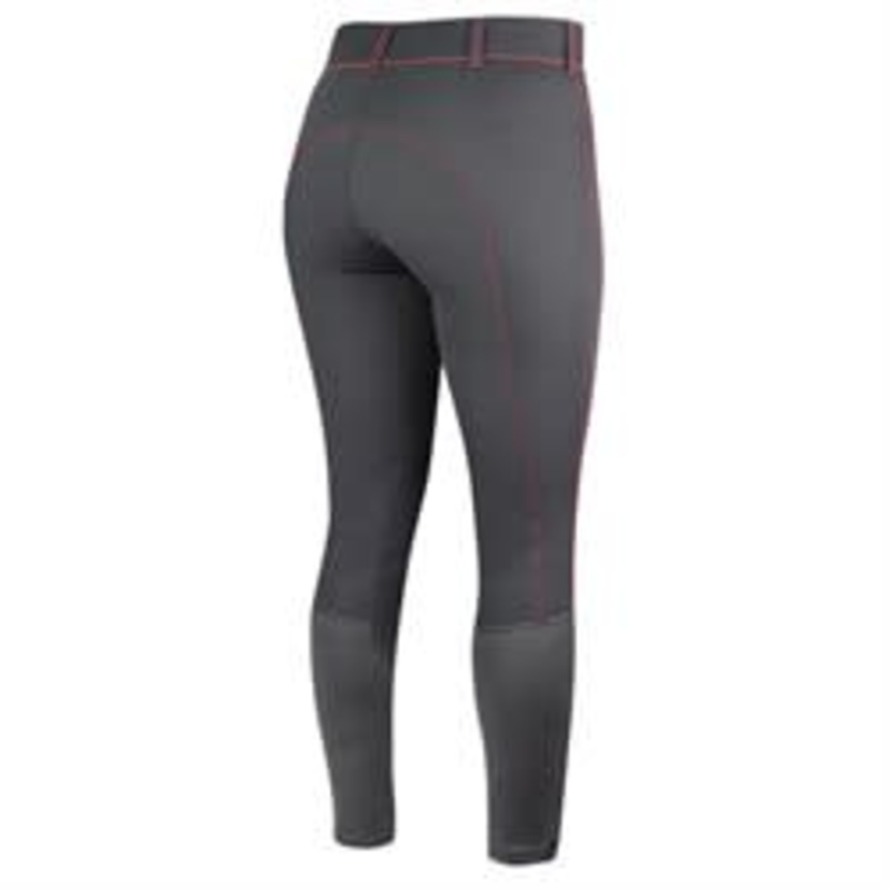 Irideon Womens Zanzibar Knee Patch Breeches – Graphite/Coral