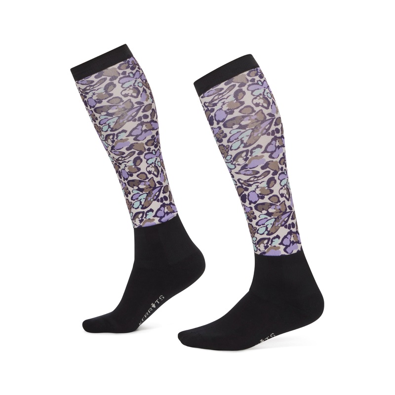 Kerrits Womens Dual Zone Boot Socks – Orchid Springtime