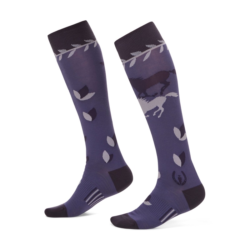 Kerrits Womens On The Double Knee Hi Socks – Wild Orchid