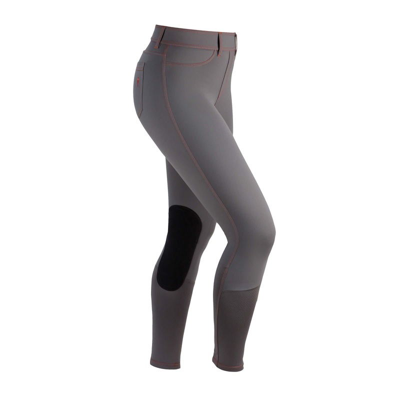 Irideon Womens Cordova Knee Patch Tights – Graphite