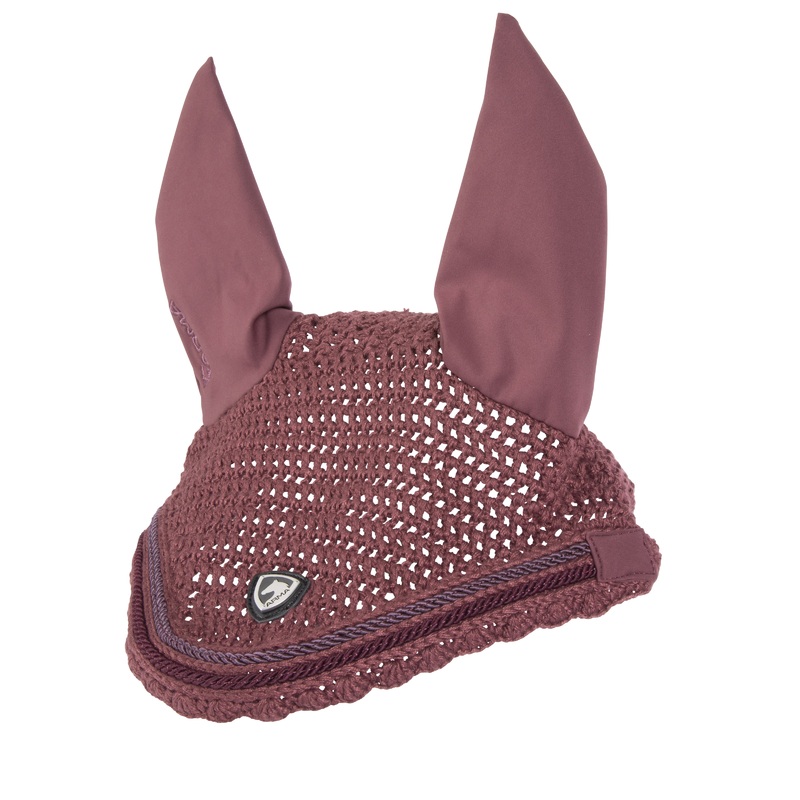 Shires ARMA Ear Bonnet – Black Cherry
