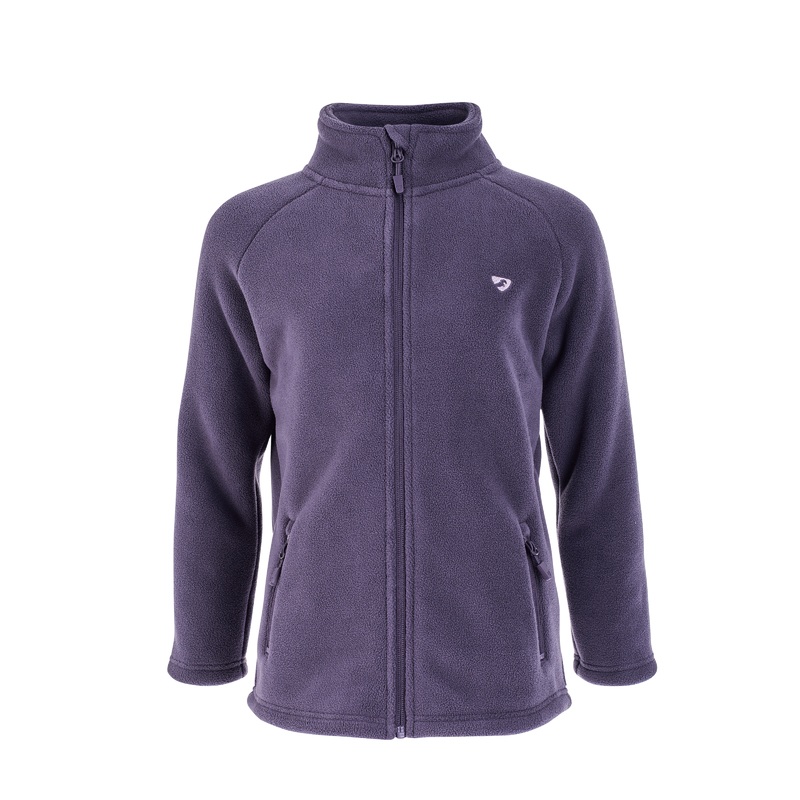 Shires Aubrion Kids Restore Full Zip Fleece – Purple