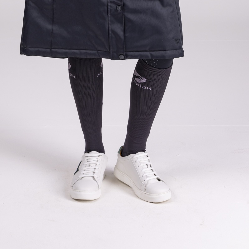Shires Aubrion Kids Winter Performance Socks – Charcoal