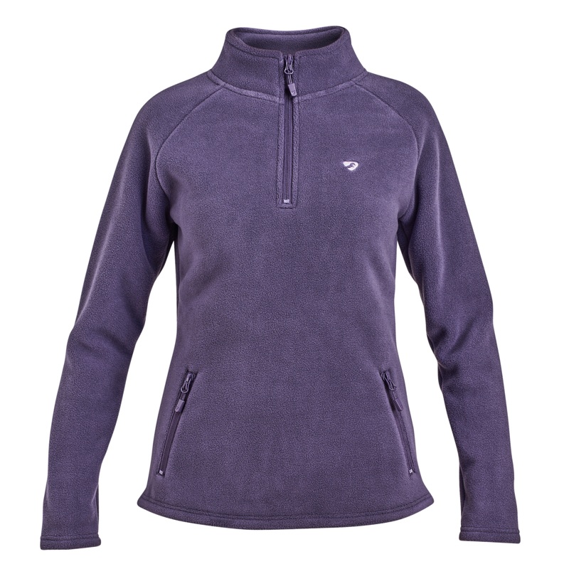 Shires Aubrion Womens Restore Half Zip Fleece – Purple