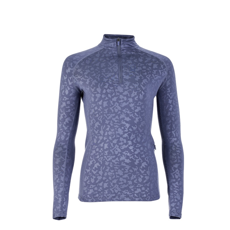 Shires Aubrion Womens Revive Long Sleeve Base Layer – Blue