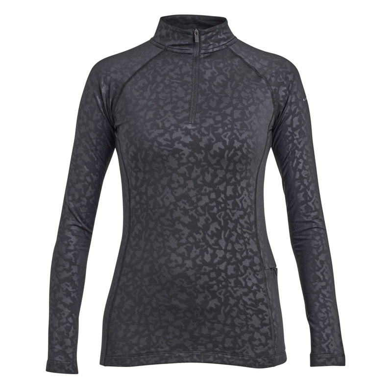 Shires Aubrion Womens Revive Long Sleeve Base Layer – Charcoal