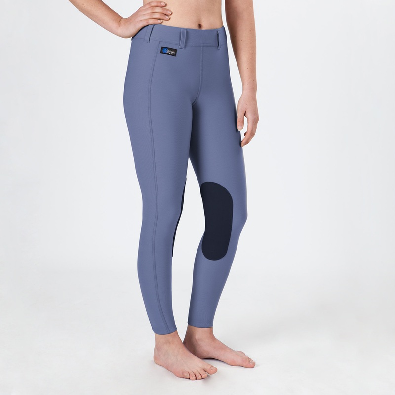 Irideon Kids Issential Knee Patch Tights – Blueberry