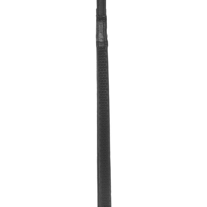 Equinavia Saga Flexi Rubber Reins – Black