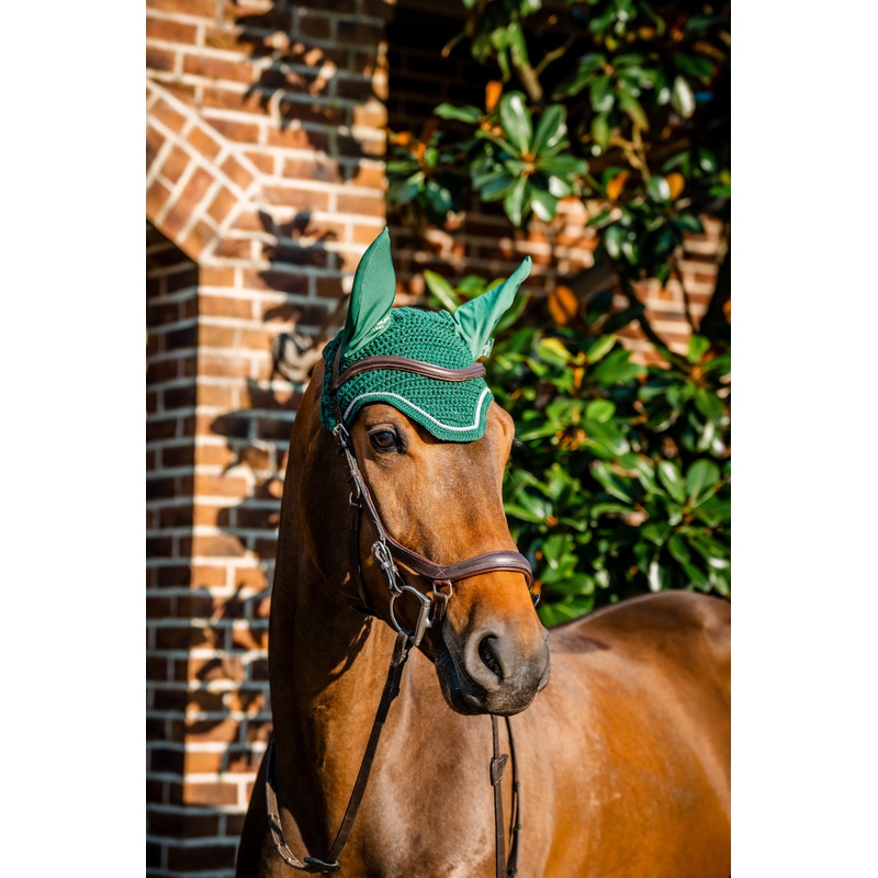 Horseware Signature Ear Net – Hunter Green