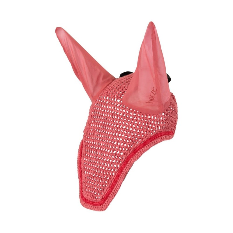 Horze Rose Tonique Ear Net – Fruit Dove
