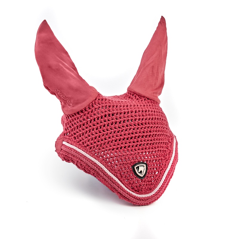 Shires ARMA Ear Bonnet – Coral