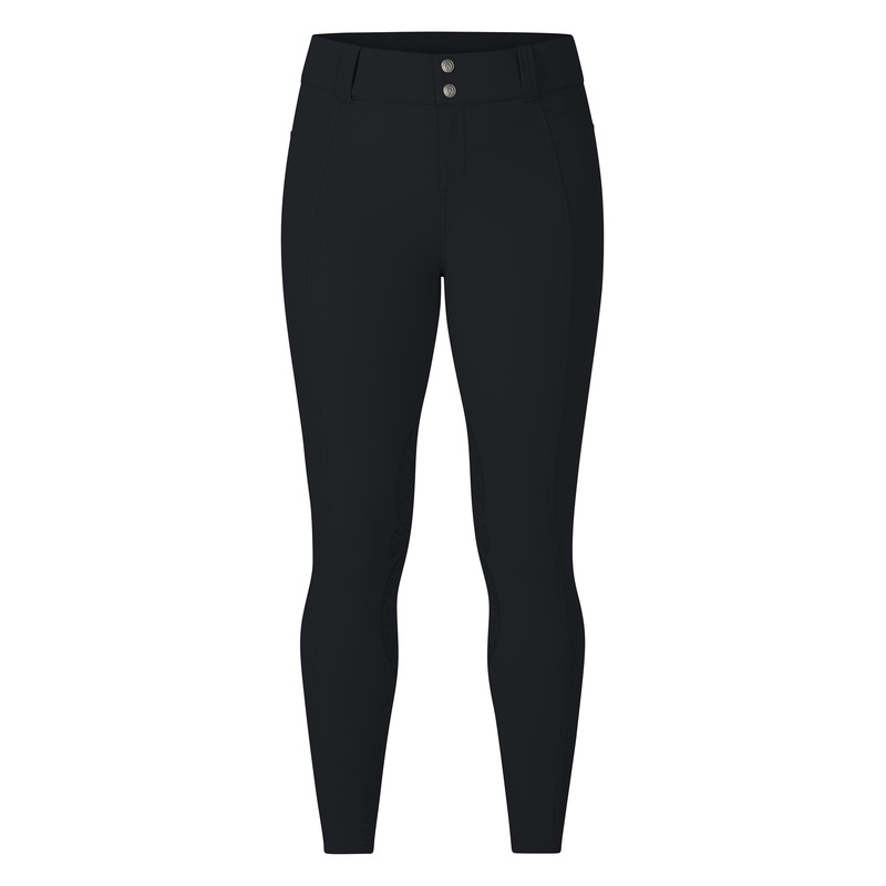 Kerrits Womens Affinity Pro Knee Patch Breeches – Black