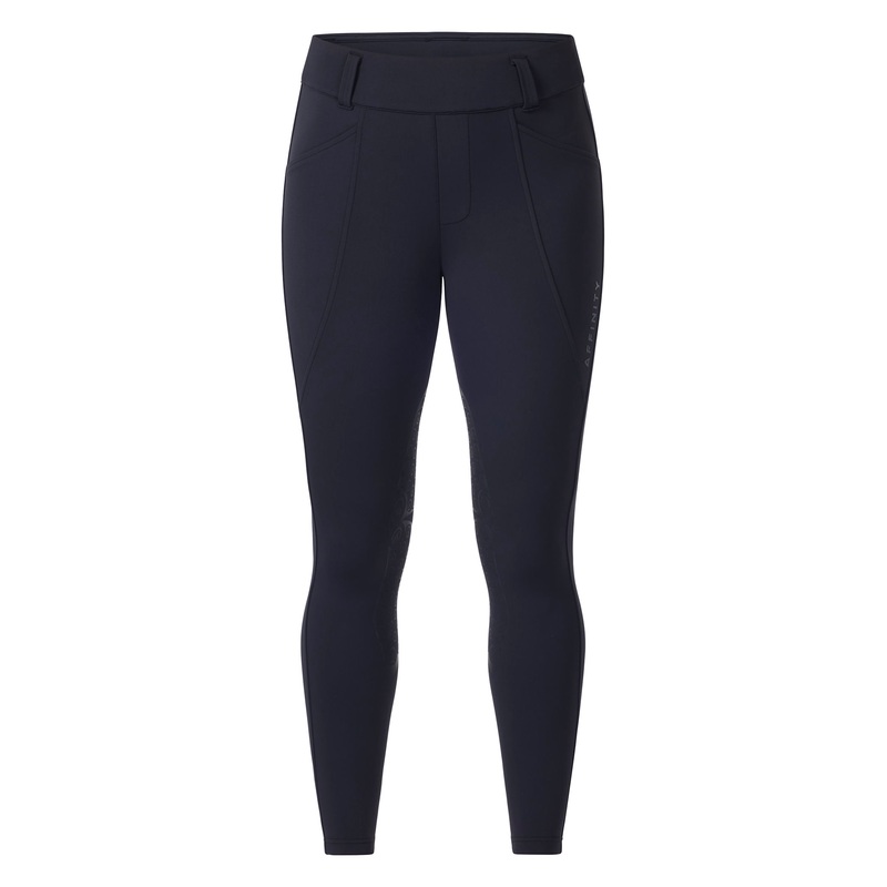 Kerrits Womens Affinity Pro Knee Patch Schooling Tights – Black