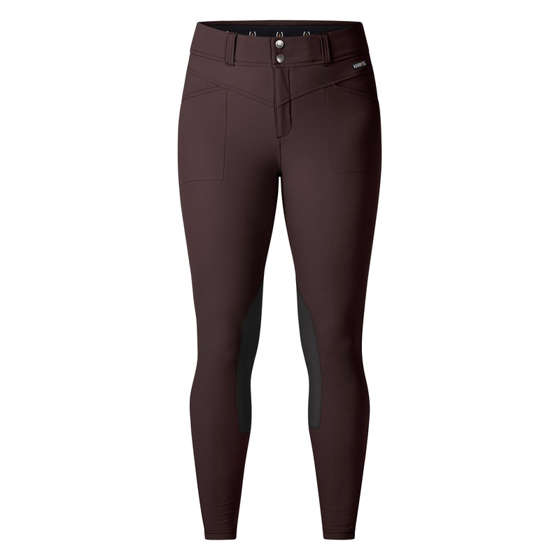 Kerrits Womens Crossover II Knee Patch Breeches – Seal