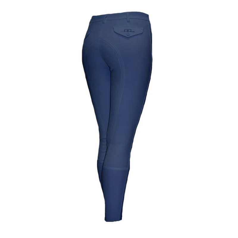 Alessandro Albanese Womens Athens Knee Patch Breeches – Navy